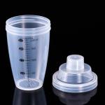 Portable Protein Shaker Bottle with Measuring Scale