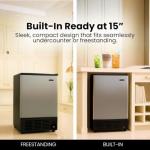 Whynter UIM-155 Built-In Stainless Steel Ice Maker