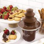 3-Tier Electric Chocolate Fondue Fountain Machine