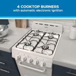 Avanti 20-Inch Gas Range Oven with 4 Burners