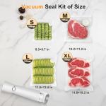Compact Vacuum Sealer with 40 Reusable Bags