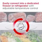 Frigidaire 7.0 Cu. Ft. Convertible Fridge/Freezer