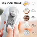 AIWA 5-Speed Hand Mixer with Stainless Steel Beaters