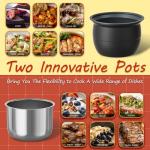 Fullwill 12-in-1 Dual-Pot Electric Pressure Cooker