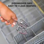 AIWA 5-Speed Hand Mixer with Stainless Steel Beaters