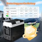 OLIXIS 53QT Dual-Zone Electric Car Cooler