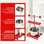 Cheese Herb Fruit Wine Manual Press - 3L