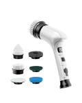 Cordless Electric Spin Scrubber with 6 Heads