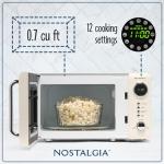 Nostalgia Retro Compact Microwave Oven - 0.7 Cu Ft