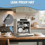 Silicone Dishwasher Drain Pan Mat - Waterproof & Anti-Slip