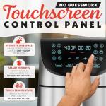 8 Quart Digital Air Fryer Oven with Touch Controls