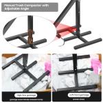 BINGOX Manual Trash Compactor for Outdoor Use