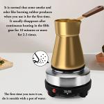 500W Electric Hot Plate for Moka Pot
