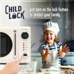 Nostalgia Retro Compact Microwave Oven - 0.7 Cu Ft