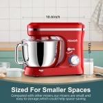 HOWORK 10-Speed Electric Stand Mixer with 6.5QT Bowl