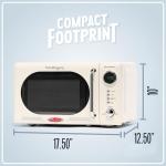 Nostalgia Retro Compact Microwave Oven - 0.7 Cu Ft