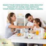 Euro Cuisine Yogurt Maker with Adjustable Controls