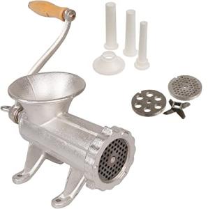 Manual Cast Iron Meat Grinder with Sausage Stuffer