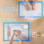 Extra Large Nonstick Silicone Pastry Mat 28"x20