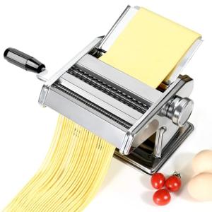 FrutPunch Manual Pasta Maker with 9 Thickness Settings