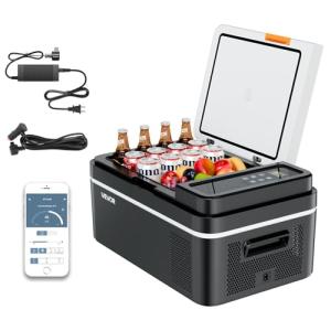 VEVOR 21 QT Portable Car Refrigerator with App Control