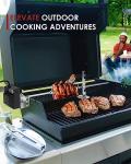 Automatic Rotisserie Grill Kit with 28" Spit Rod