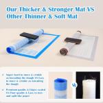 Extra Large Nonstick Silicone Pastry Mat 28"x20