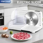 PANCERKA Electric Deli Meat Slicer with Adjustable Thickness
