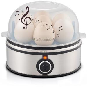 Elite Gourmet 7-Egg Easy Egg Cooker