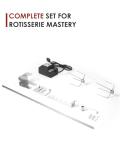 Automatic Rotisserie Grill Kit with 28" Spit Rod