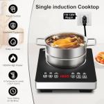 HANKESI Portable Induction Cooktop with Touch Control