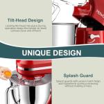 HOWORK 10-Speed Electric Stand Mixer with 6.5QT Bowl