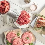 Manual Cast Iron Meat Grinder with Sausage Stuffer