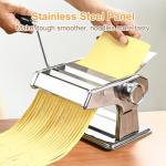FrutPunch Manual Pasta Maker with 9 Thickness Settings