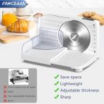 PANCERKA Electric Deli Meat Slicer with Adjustable Thickness