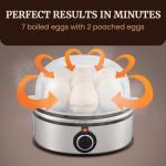 Elite Gourmet 7-Egg Easy Egg Cooker
