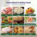 BUMET 500W Electric Food Processor & Vegetable Chopper