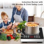 HANKESI Portable Induction Cooktop with Touch Control