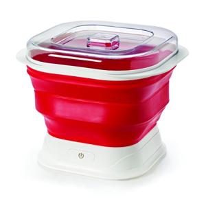Cuisipro Large Collapsible Yogurt Maker - Red/White