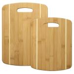 Bamboo 2-Piece Cutting Board Set, Assorted Sizes