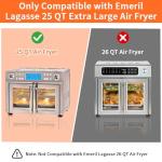 Air Fryer Accessories for Emeril Lagasse 25 QT Oven