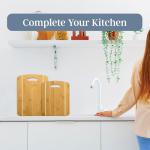 Bamboo 2-Piece Cutting Board Set, Assorted Sizes