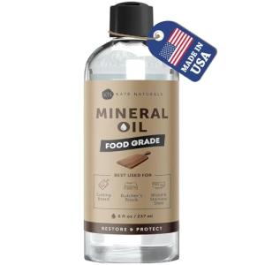 Food Safe Mineral Oil for Cutting Boards & Utensils