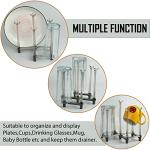 2-Piece Cup Drying Rack Set for Kitchen