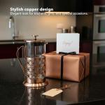 Ovente Stainless Steel 34 Ounce Coffee and Tea Maker