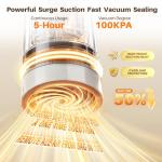 Cordless Handheld Vacuum Sealer with 10 Bags