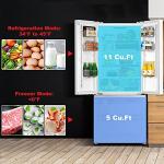 Galanz 3-Door French Door Refrigerator, 16 Cu Ft