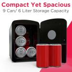 Frigidaire Mini Personal Fridge in Crocodile Finish