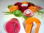 Spiral Vegetable Slicer and Cutter Tool