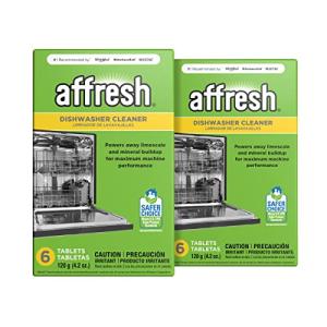Affresh Dishwasher Cleaner, 12-Month Supply, Odor Control